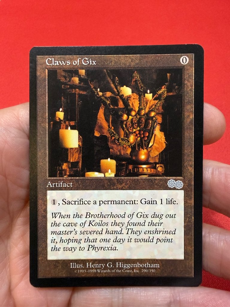 Claws of Gix - €12,-, Ophalen of Verzenden, Zo goed als nieuw, Losse kaart