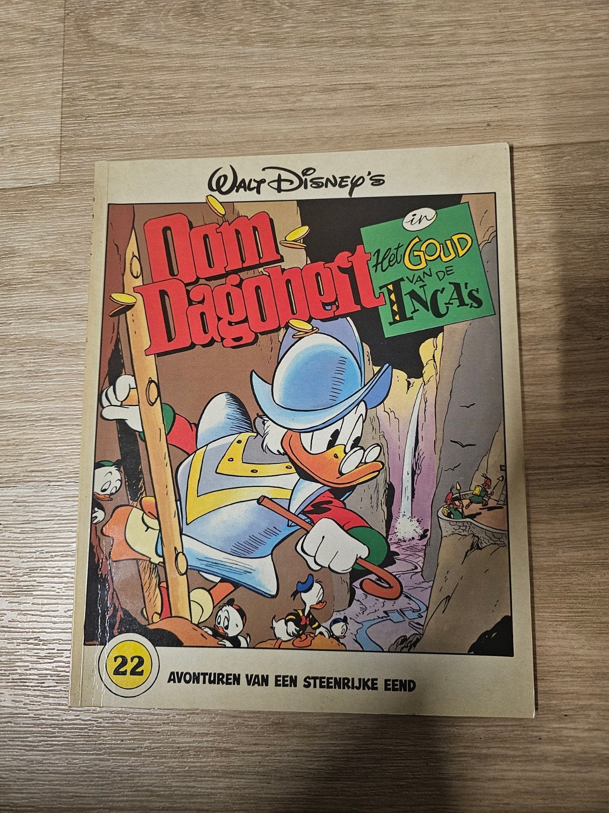 Donald Duck - Oom Dagobert in Het Goud van de Inca's, Eén stripboek, Ophalen of Verzenden, Gelezen, Carl Barks