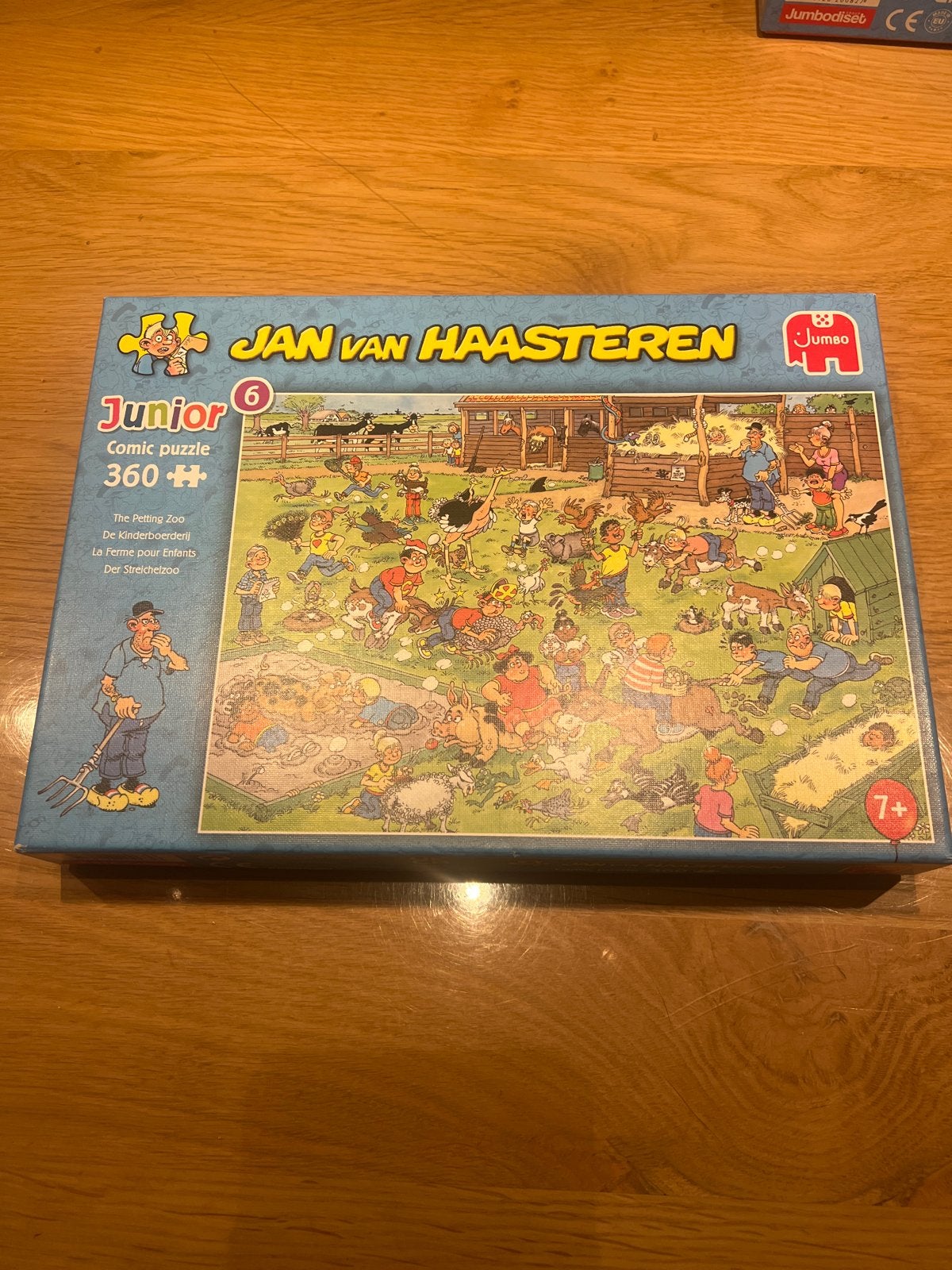 Jan van Haasteren Junior De Kinderboerderij 360 stukjes, Ophalen, Minder dan 500 stukjes, Gebruikt, Legpuzzel