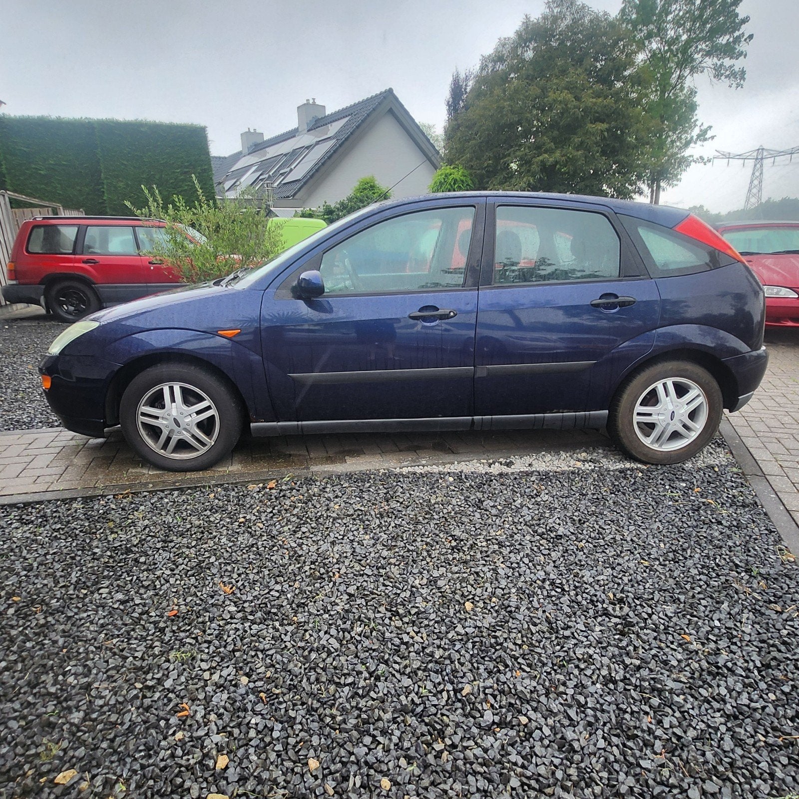 Ford Focus 1.6 I Trend 5D 2001 Blauw, Auto's, 1596 cc, Stof, 4 cilinders, Blauw