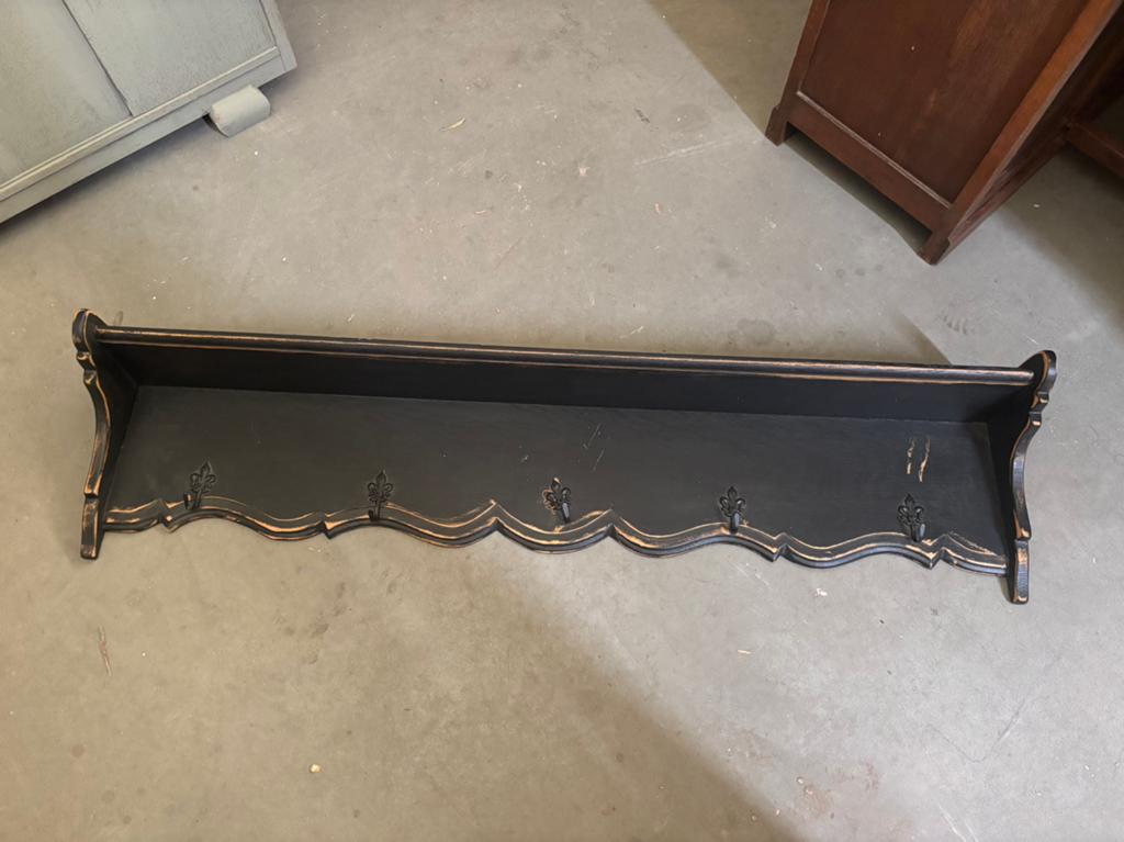 Brocante kapstok / wandrek, Wandkapstok, Studio Larilo, Zo goed als nieuw, Minder dan 100 cm