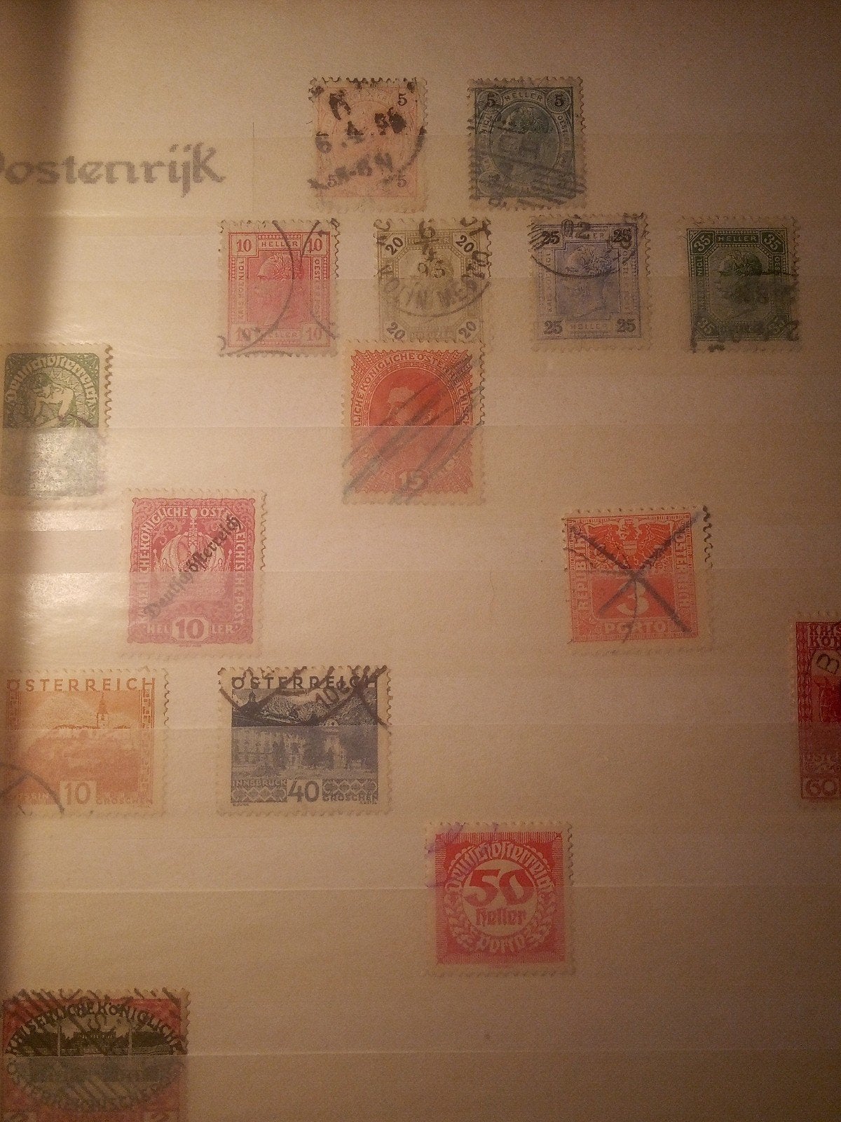 Oostenrijkse postzegels - Grote collectie 116 stuks, Postzegels en Munten, Ophalen of Verzenden