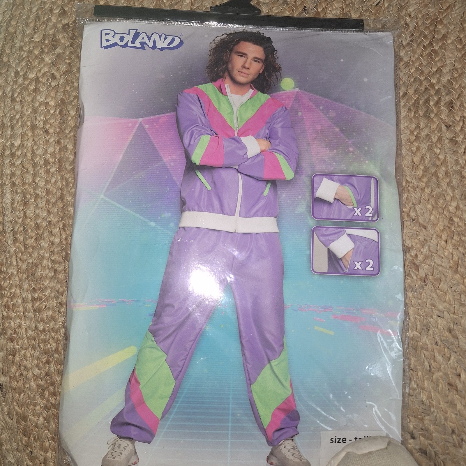 fout trainingspak 80's 90's retro gabber L, Maat 52/54 (L), Ophalen of Verzenden, Boland, Kleding