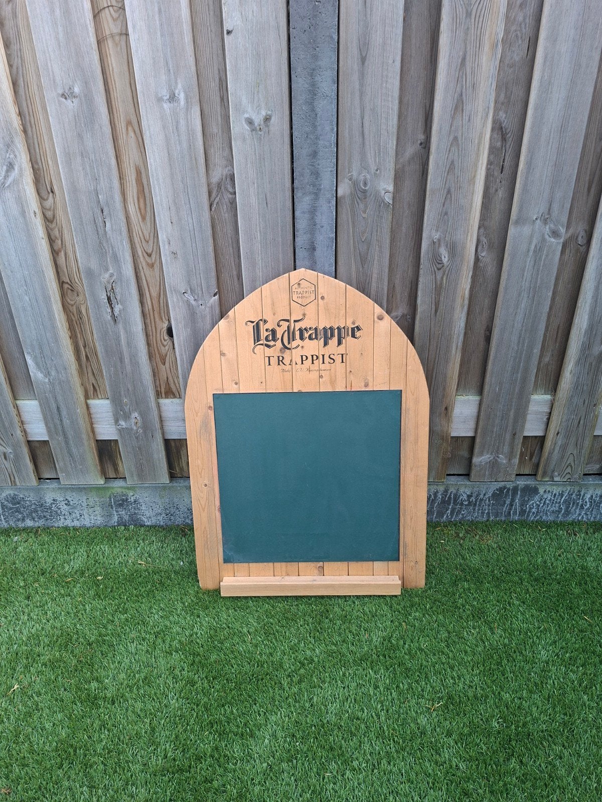 La trappe trappisten bier bord, Verzamelen, Biermerken, Ophalen, Zo goed als nieuw, Reclamebord, Plaat of Schild, La Trappe