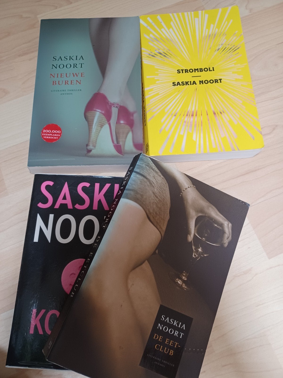 De Eetclub & Koorts - Saskia Noort (Literaire Thriller), Ophalen of Verzenden