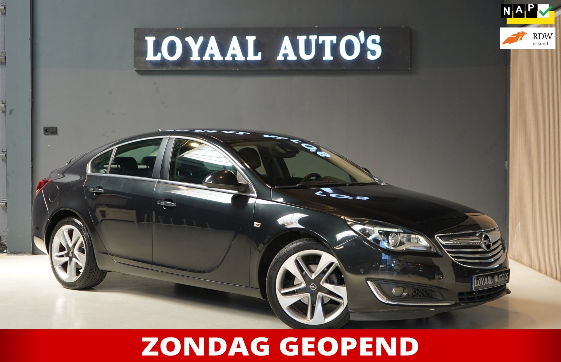 Opel Insignia 1.4 T EcoFLEX Cosmo | STOELVERW | | STUURVERW., Voorwielaandrijving, Euro 6, 4 cilinders, Zwart