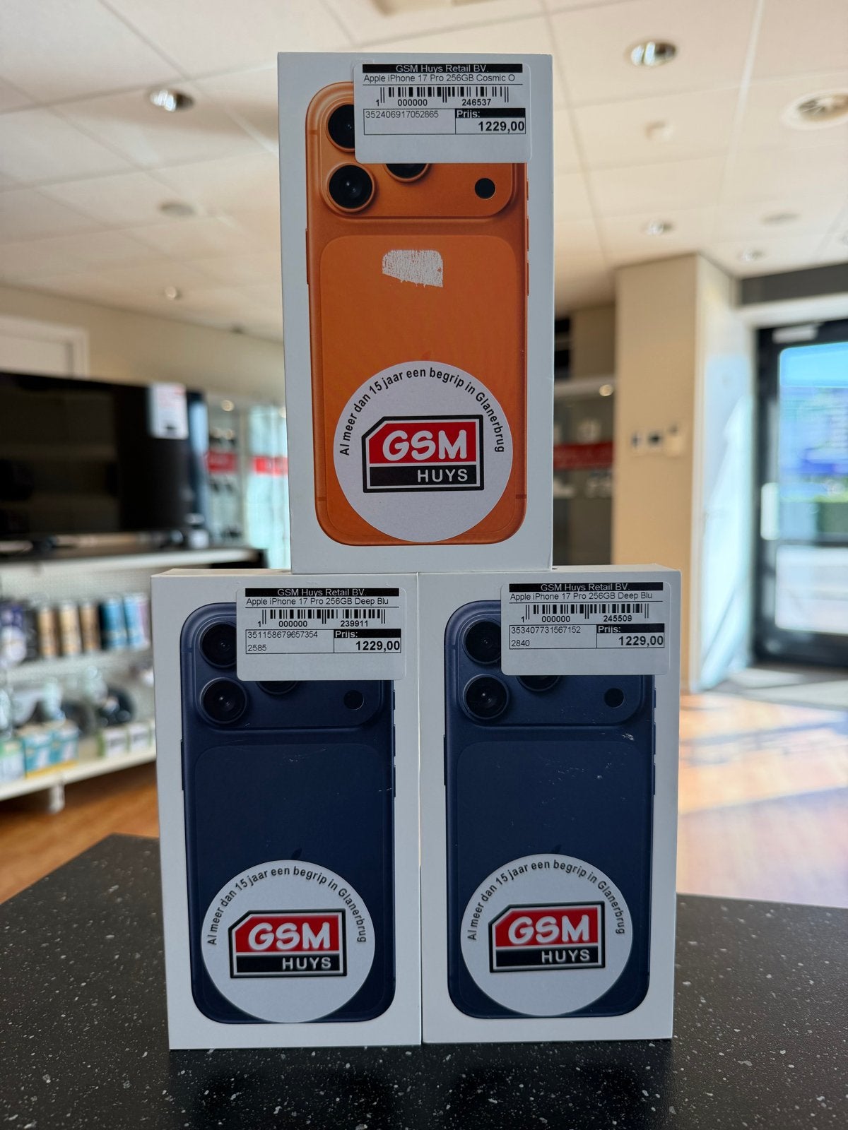 Apple iPhone 17 Pro 256GB Nieuw, 256 GB, Overige modellen, Nieuw, Ophalen of Verzenden