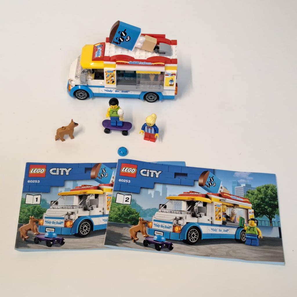 Lego city ijswagen 60253, Verzenden, Gebruikt