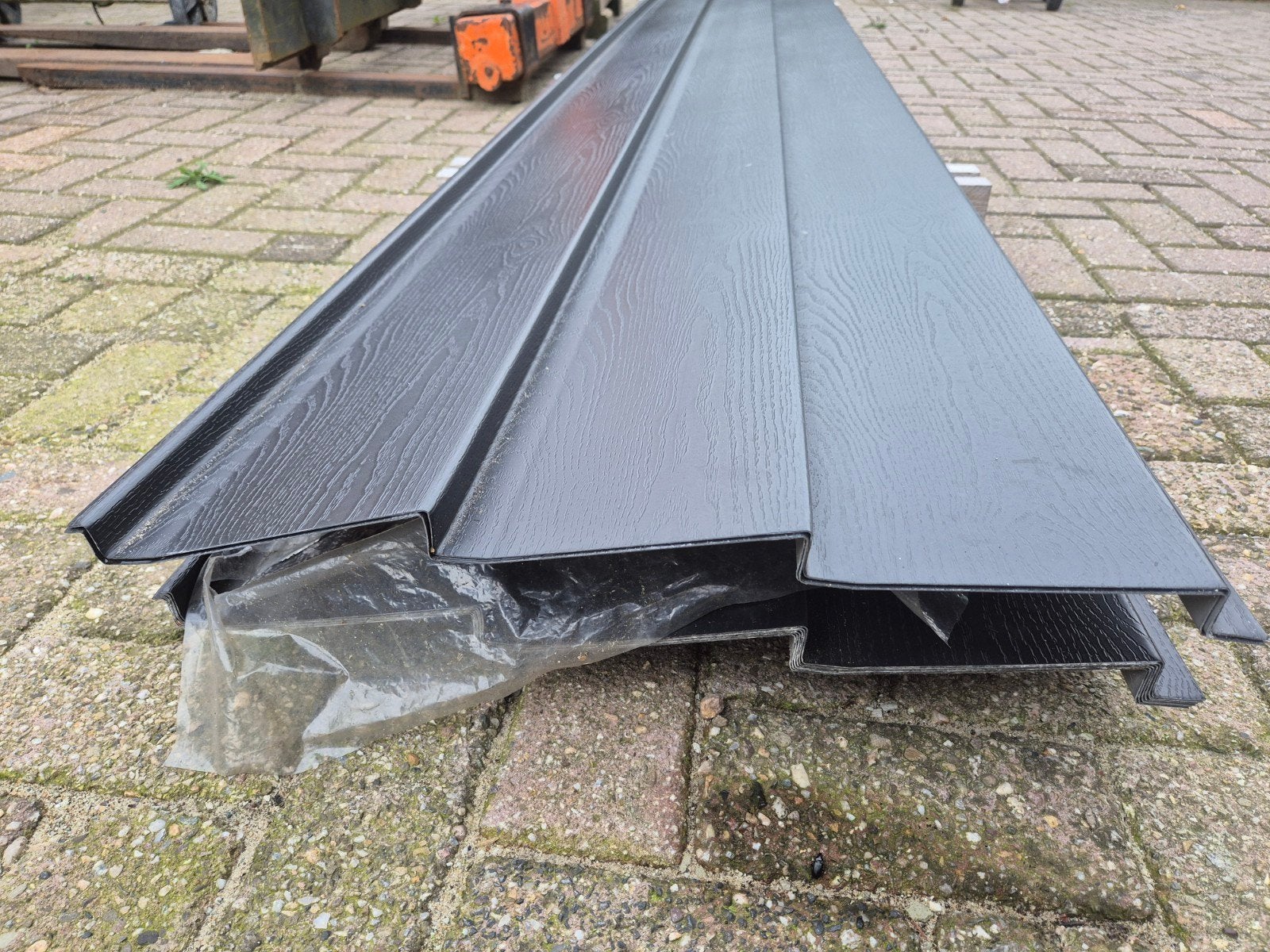 Potdeksel profielplaten - Zwart Matt (48.85 m²), Zwart, Overige typen, Nieuw, Ophalen of Verzenden