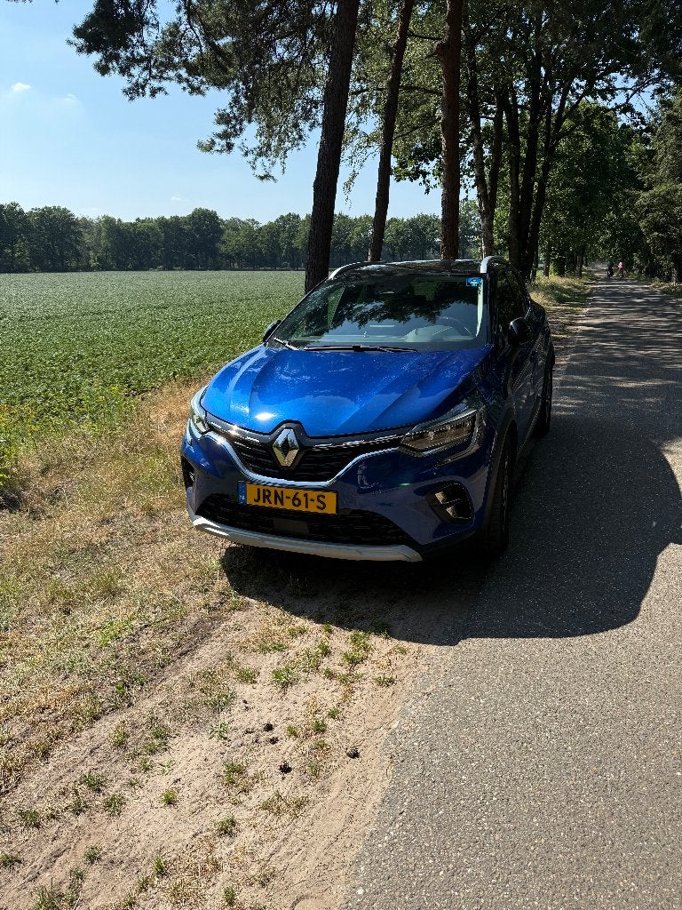 Renault Captur E-tech Plug-in Hybrid 160pk Aut 2020 Blauw, Auto's, Renault, 4 cilinders, Blauw, Leder en Stof, Plug-in hybride