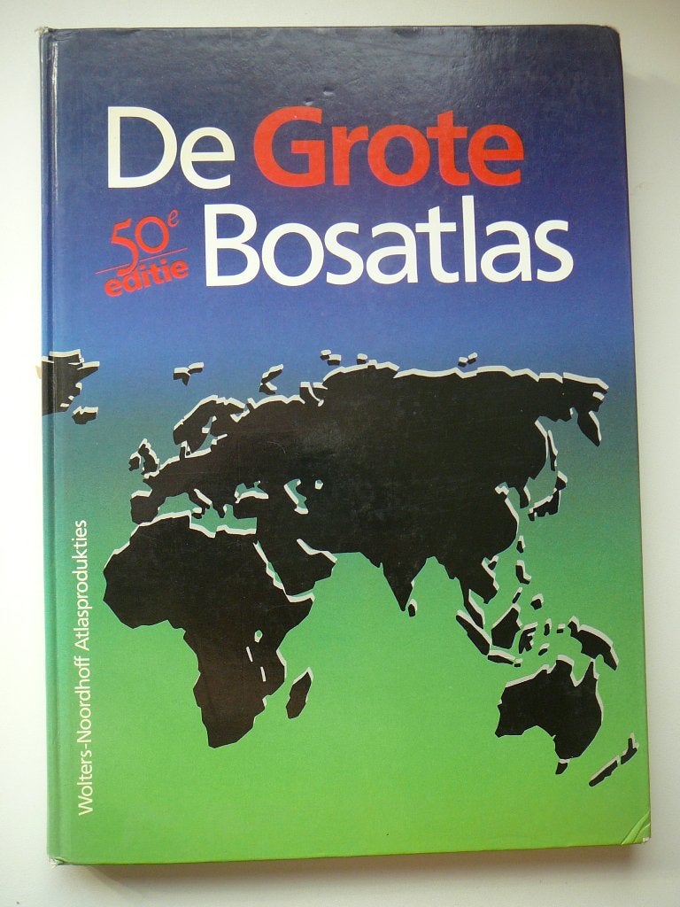 de grote bosatlas, 50e editie, Boeken, Gelezen, Bosatlas, 2000 tot heden, Ophalen of Verzenden