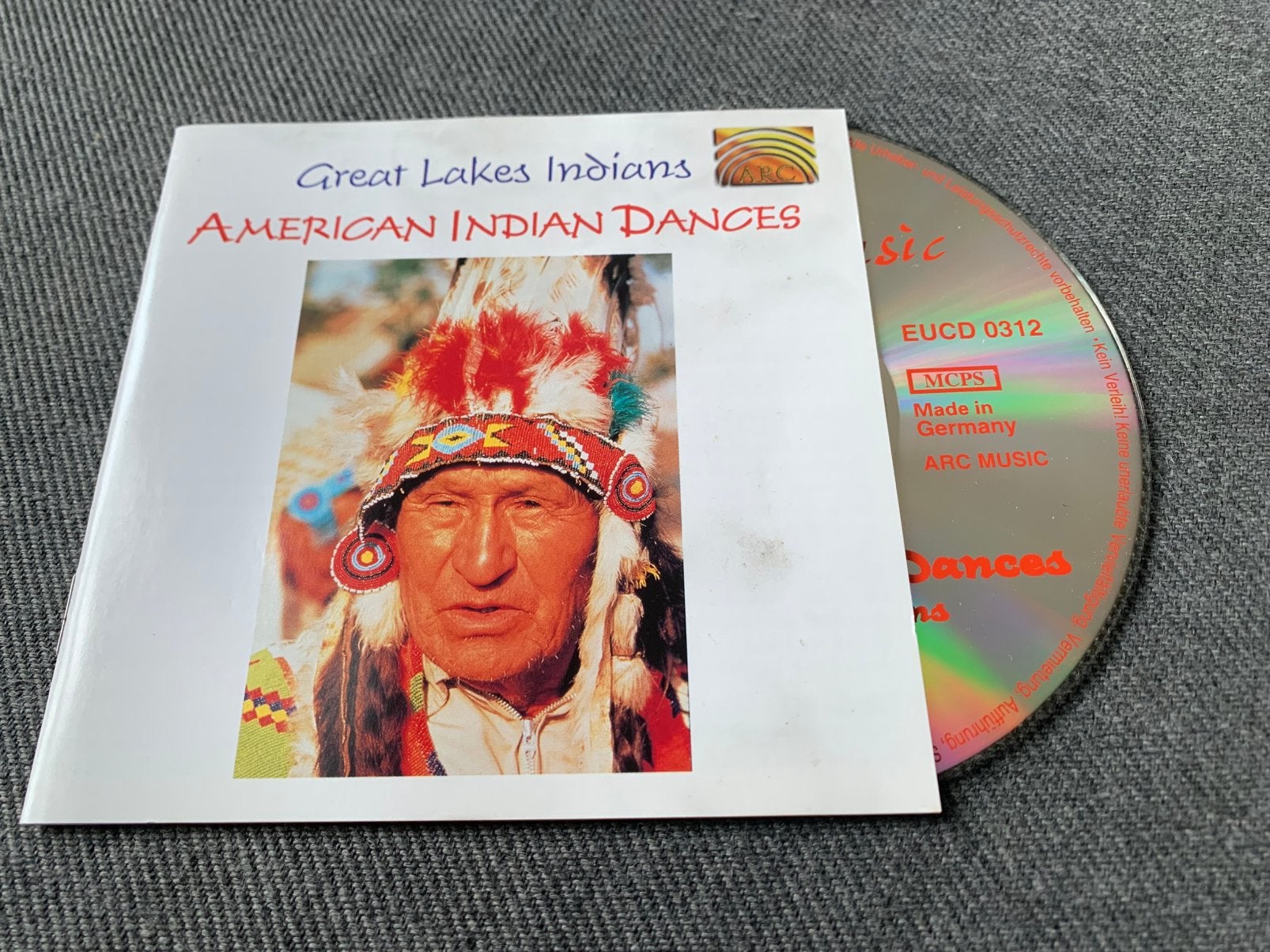“American Indian Dances / Great Lakes Indians”, Ophalen of Verzenden, Zo goed als nieuw