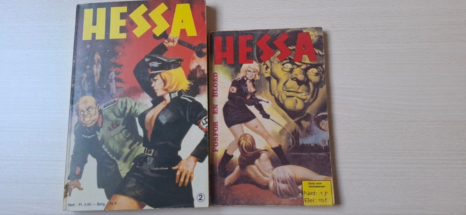 Hessa xl nummer 2 strip voor volwassenen, Boeken, Eén comic, Ophalen of Verzenden, Gelezen, Europa