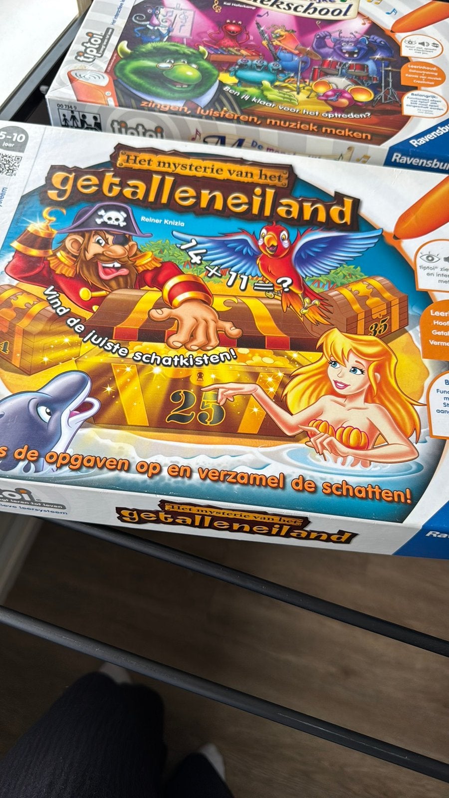 Tiptoi spel: Het Getalleneiland, Een of twee spelers, Ophalen of Verzenden, Zo goed als nieuw