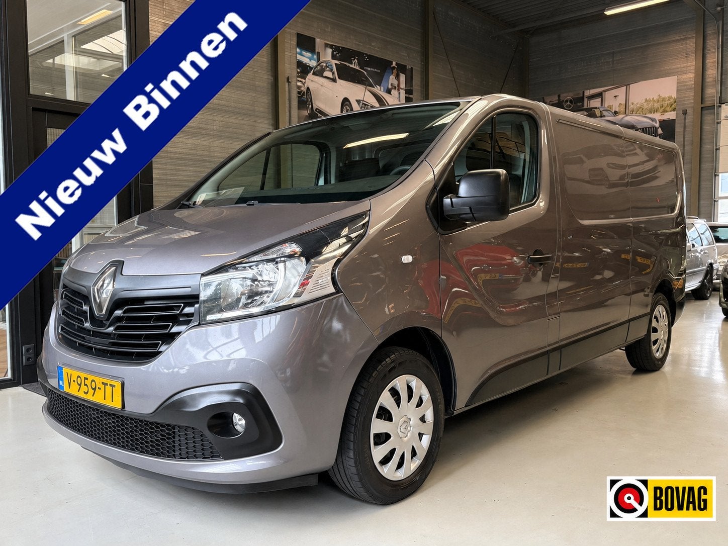 Renault Trafic 1.6 dCi T29 L2H1 Comfort Energy Navi, Cruise,, Auto's, Voorwielaandrijving, Stof, Gebruikt, Euro 6