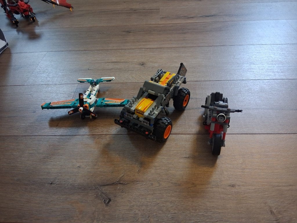 Technisch lego - 3 stuks, Ophalen, Gebruikt, Lego, Complete set