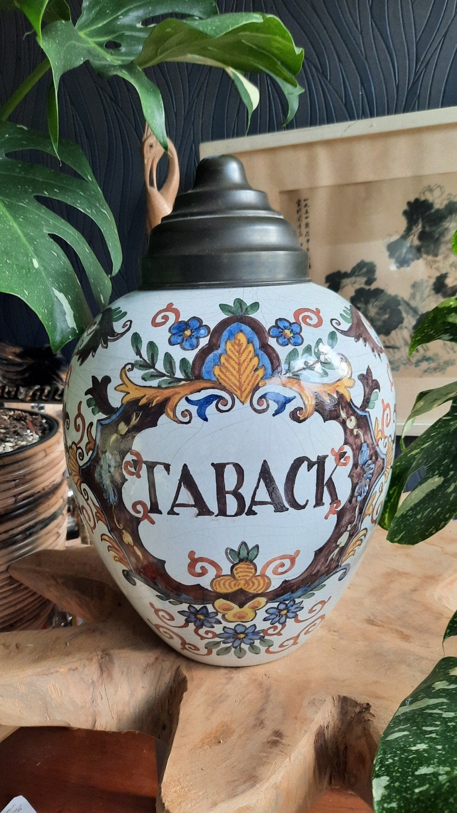 Taback pot, Antiek en Kunst, Antiek | Keramiek en Aardewerk, Ophalen