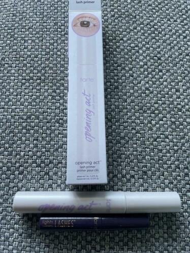 Tarte Opening Act Lash Primer & travelsize mascara- Nieuw!, Nieuw, Ophalen of Verzenden, Make-up, Overige kleuren