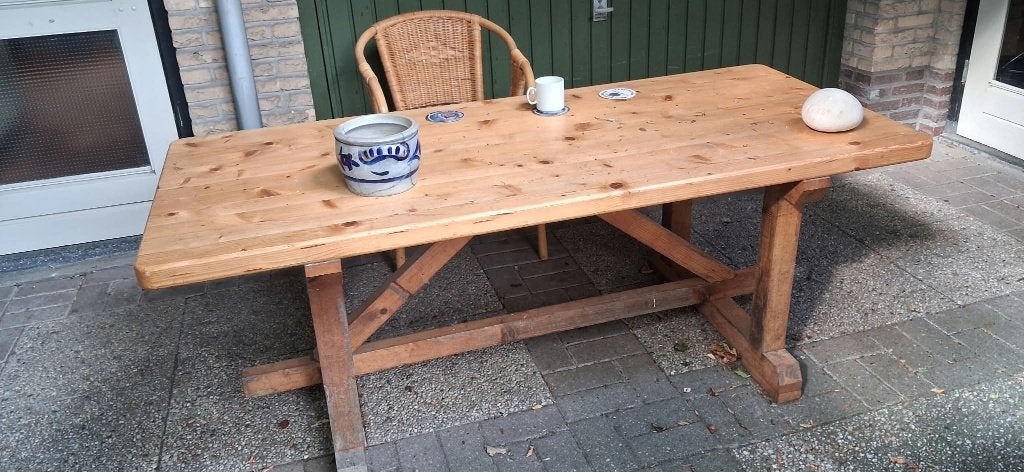 BUITENTAFEL   (Neede, Gld.), Ophalen, Gebruikt, Rechthoekig, Hout