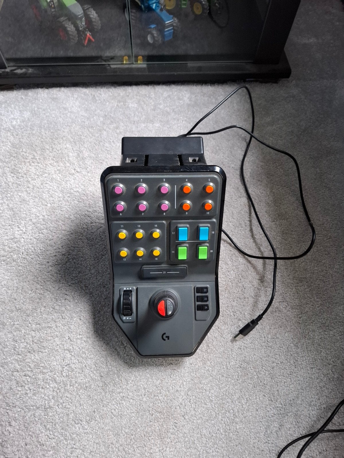 Logitech Farming stuur, Ophalen of Verzenden, Gebruikt, Logitech