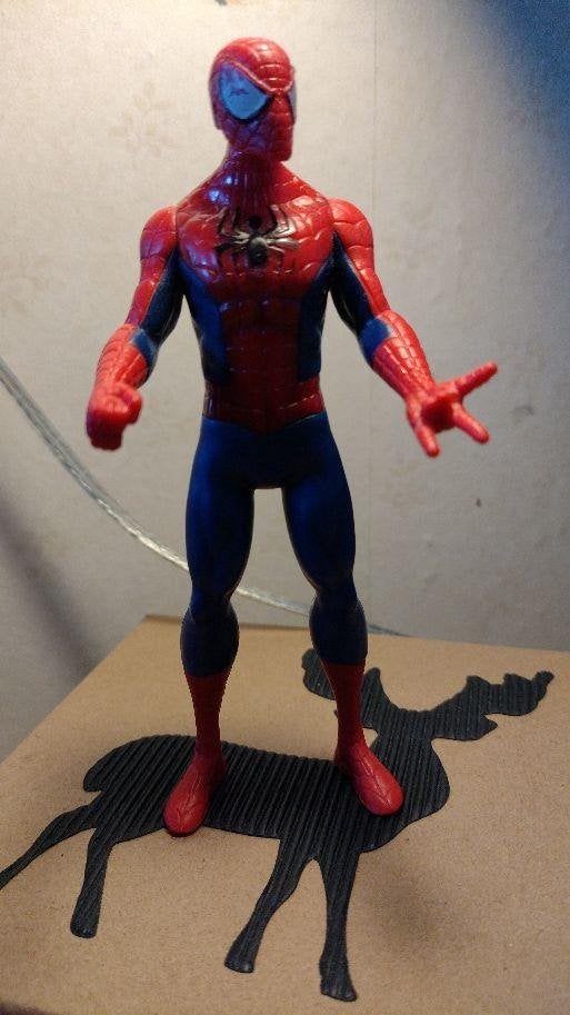 Hasbro actiefiguur Spiderman, Kinderen en Baby's, Speelgoed | Actiefiguren, Ophalen of Verzenden, Gebruikt