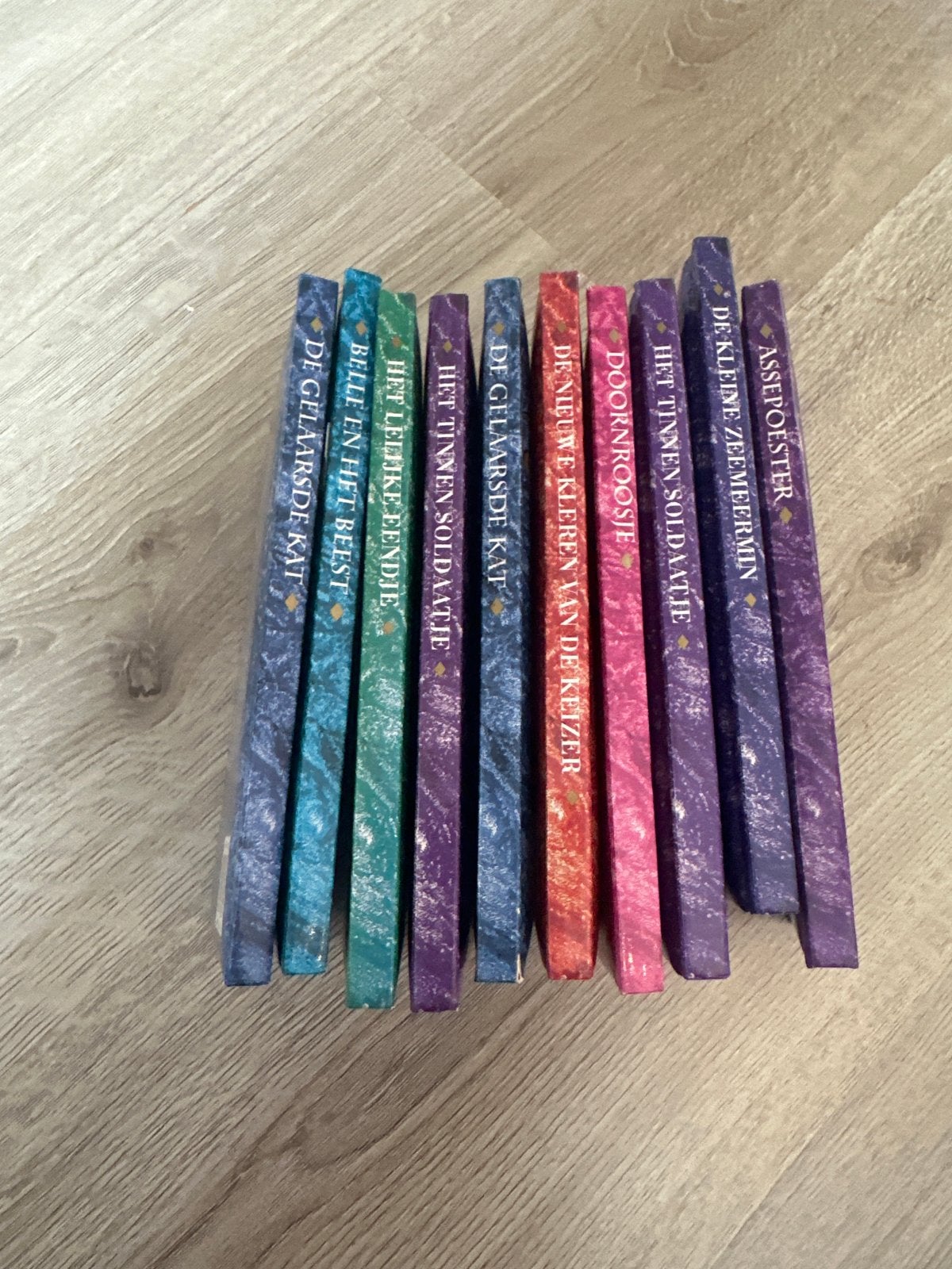 10 Sprookjesboeken: Assepoester, Kleine Zeemeermin en meer, Boeken, Ophalen of Verzenden, Zo goed als nieuw