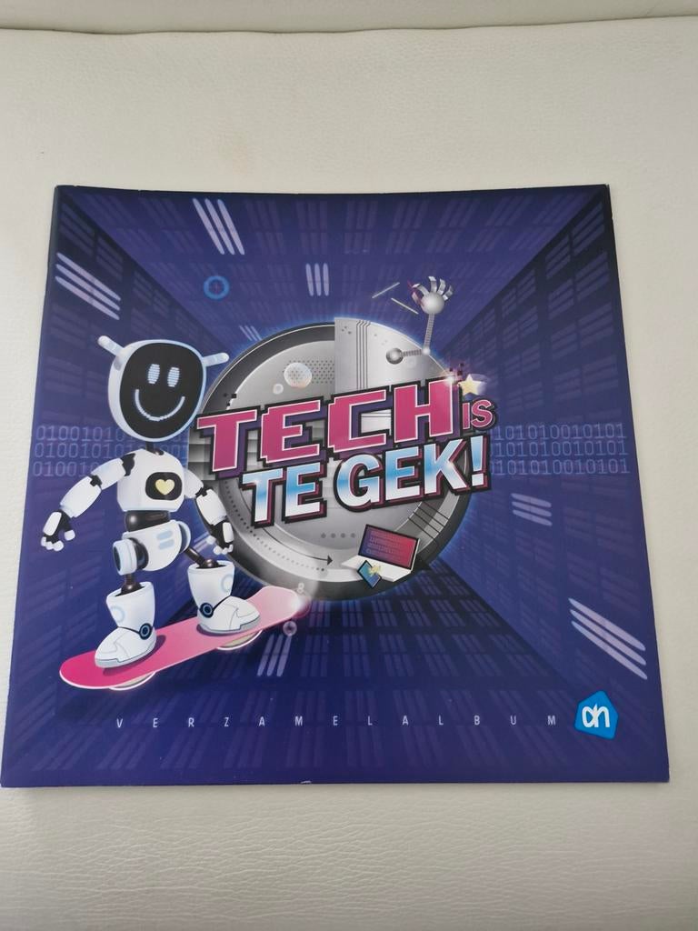 AH Tech is Te Gek! Verzamelalbum -  nieuw, Ophalen of Verzenden, Zo goed als nieuw, Albert Heijn, Plaatjesalbum