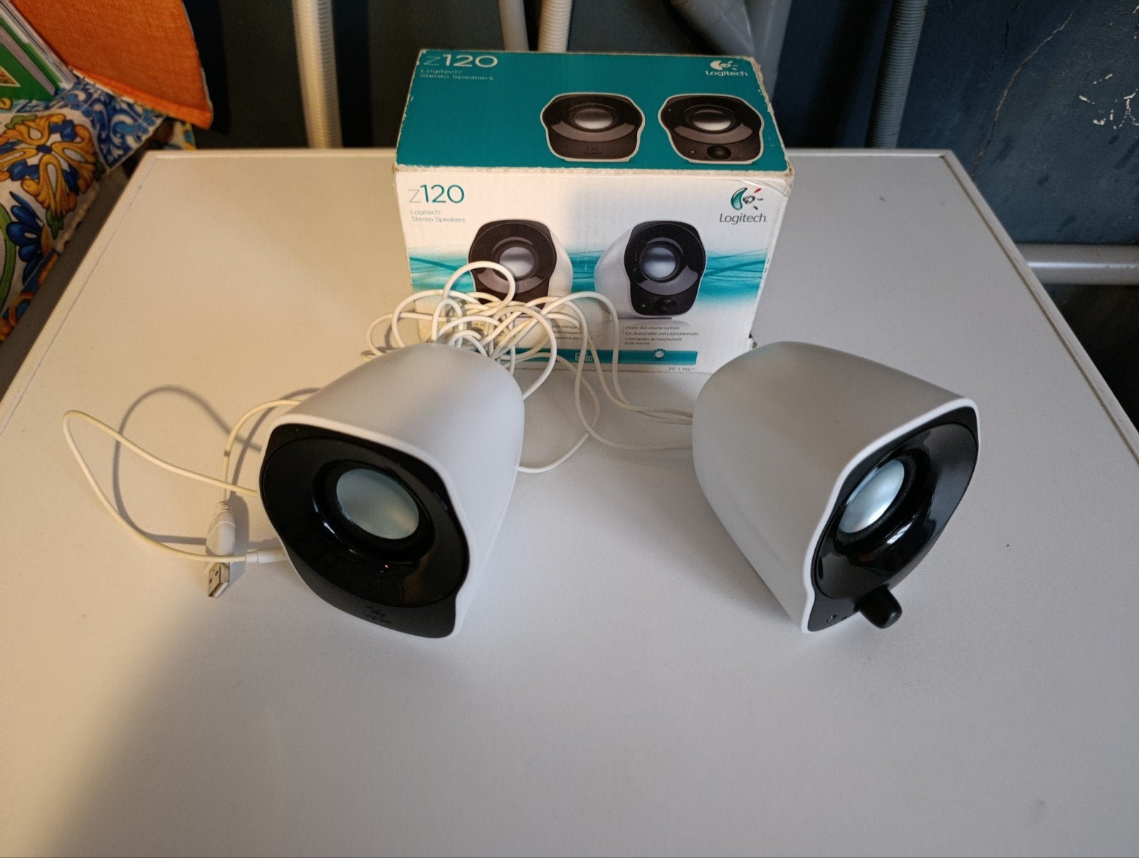 Logitech Z120 Compacte Stereo USB-Luidsprekers, Ophalen of Verzenden, Zo goed als nieuw, Audiokanaal 2, Logitech