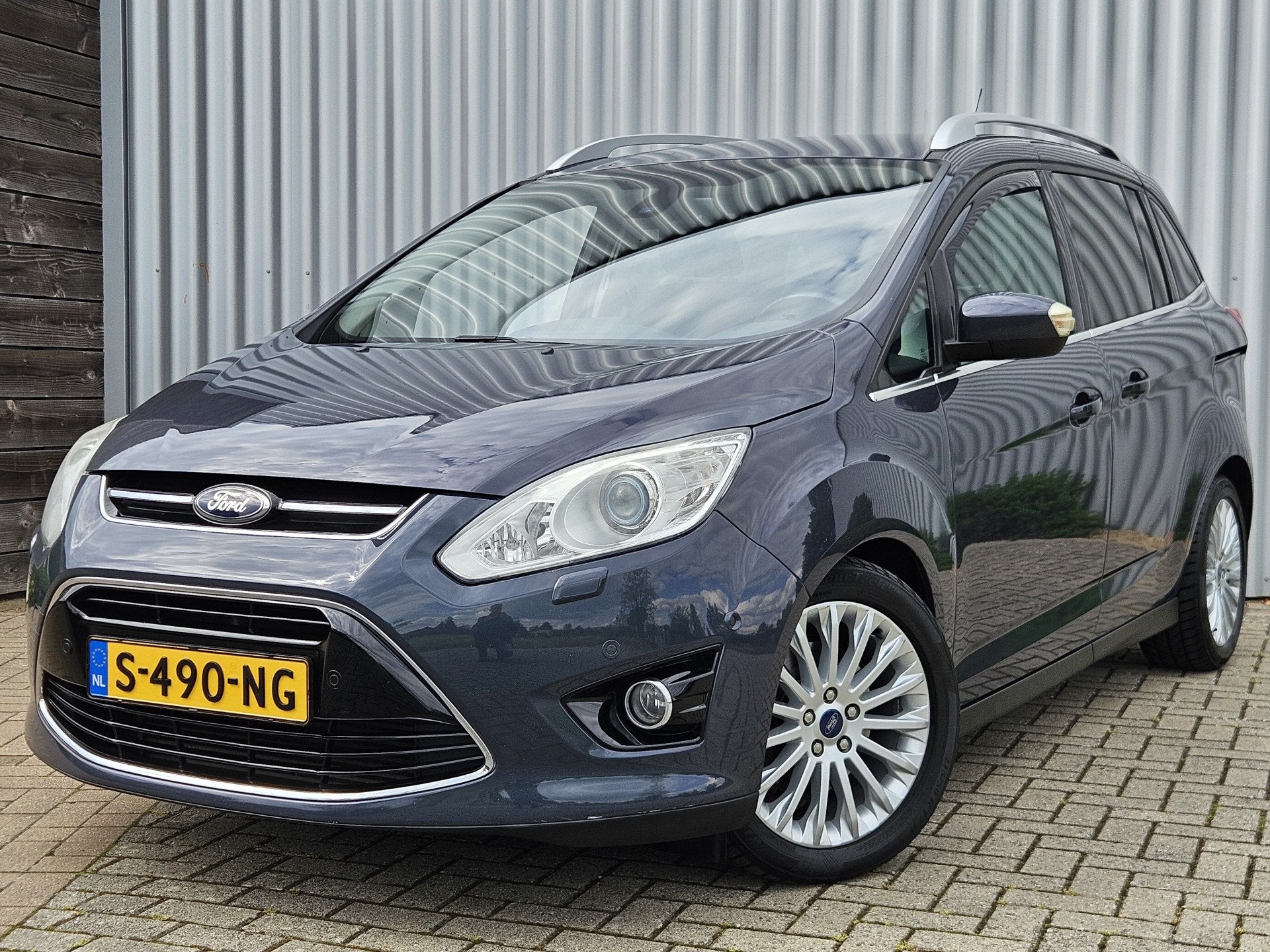 Ford Grand C-Max 1.6 Titanium /Stoelverwarming/Sony/Xenon!, Auto's, Ford, Bedrijf, Te koop, Grand C-Max, ABS, Airconditioning
