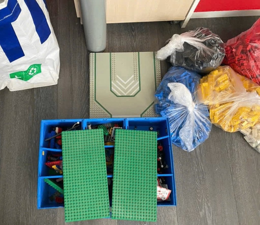 Lego vintage 90’s los en platen, Ophalen of Verzenden, Gebruikt, Overige typen, Lego