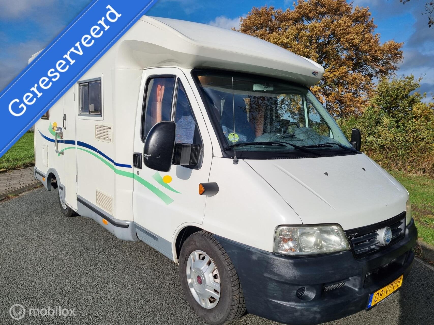 Chausson WELCOME 55 Half-integraal 110PK ☆12V dakairco☆, Koelkast, Luifel, 6 tot 7 meter, 6 tot 7 meter
