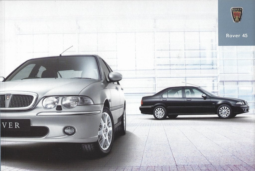 Brochure Rover 45 2002, Ophalen of Verzenden, Gelezen, Overige merken