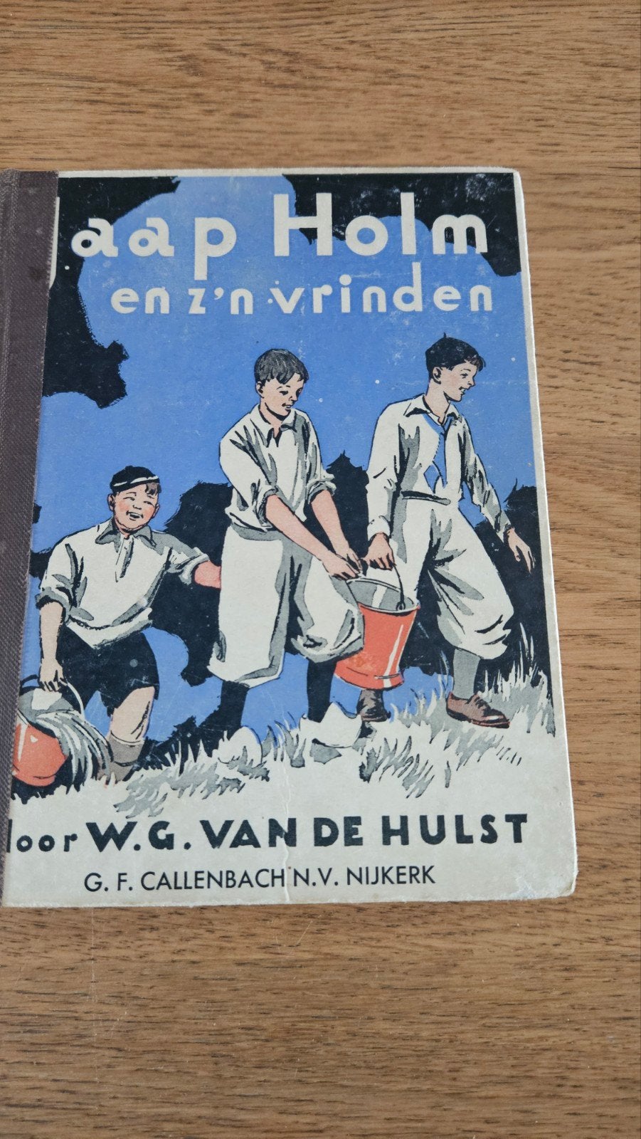 W.G. van de Hulst - Jaap Hol en z'n vrienden | 11e druk 1938, Ophalen of Verzenden, Gelezen