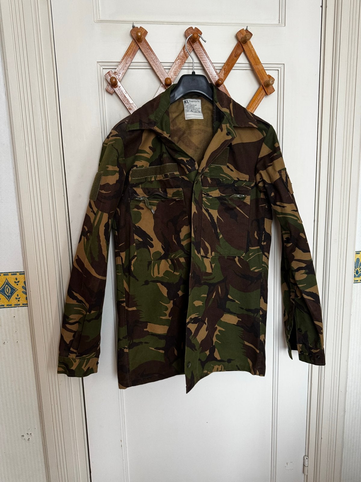 KL Camouflage Jas - Maat 8000/9095 (M), Ophalen of Verzenden, Gedragen, Maat 48/50 (M), Meerkleurig