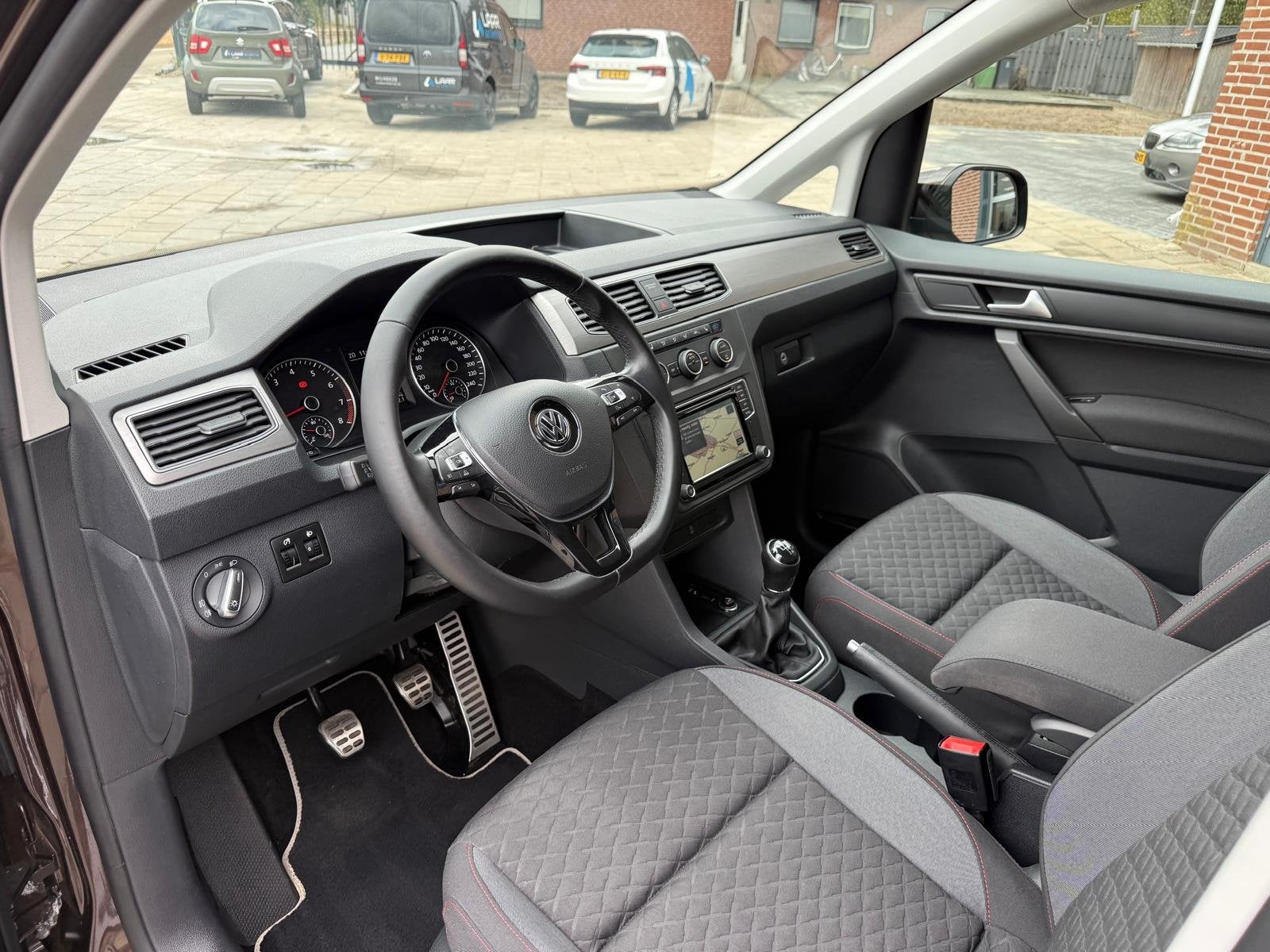 Volkswagen Caddy 1.0 TSI Join Navi | Camera | Cruise | Stoel, Auto's, Voorwielaandrijving, Stof, Gebruikt, 4 cilinders