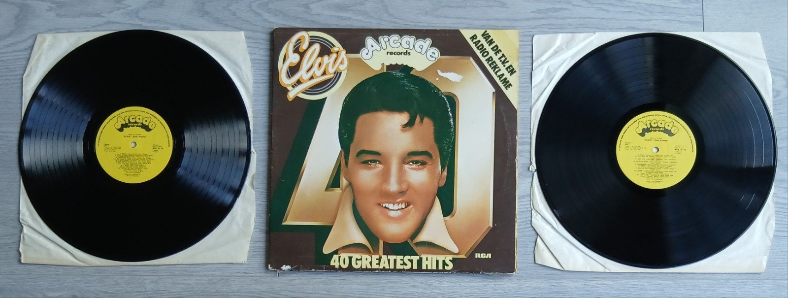 Elvis Presley - 40 Greatest Hits - 2 Vinyl LP Gatefold, Ophalen of Verzenden, Gebruikt, 12 inch