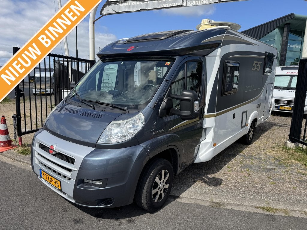 Bürstner Fifty Five 690 T Enkele bedden cruise&, Ringverwarming, Koelkast, Fiat, Luifel