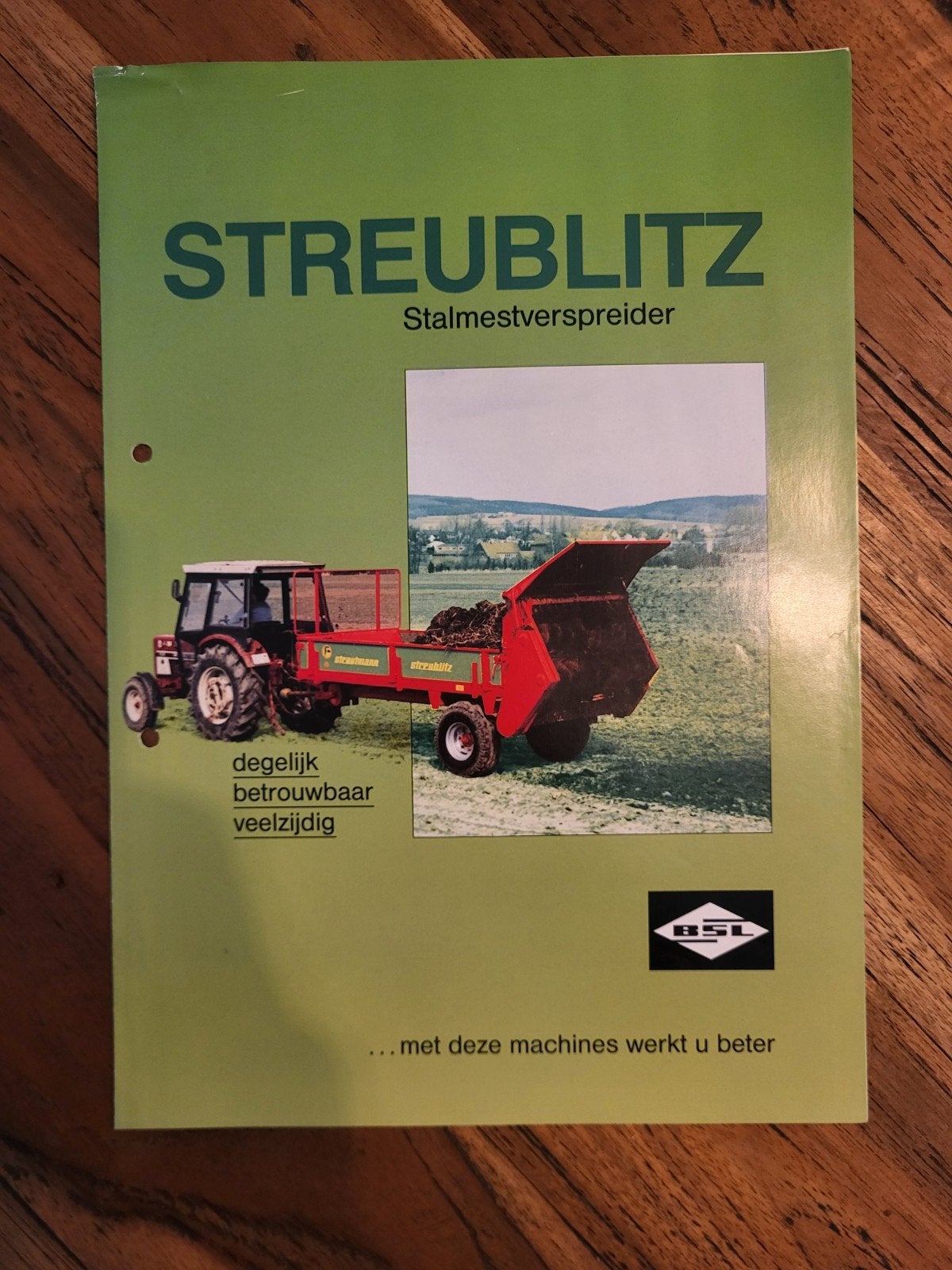 tractor folder Strautmann STREUBLITZ stalmestverspreider, Ophalen of Verzenden, Zo goed als nieuw