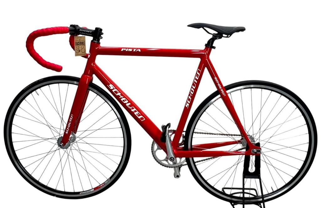 Racefiets Schouten Pista 28"/58cm/1ver - Garantie/Levering, Overige merken, 9713 Bv Groningen, Gebruikt, SCHOUTEN