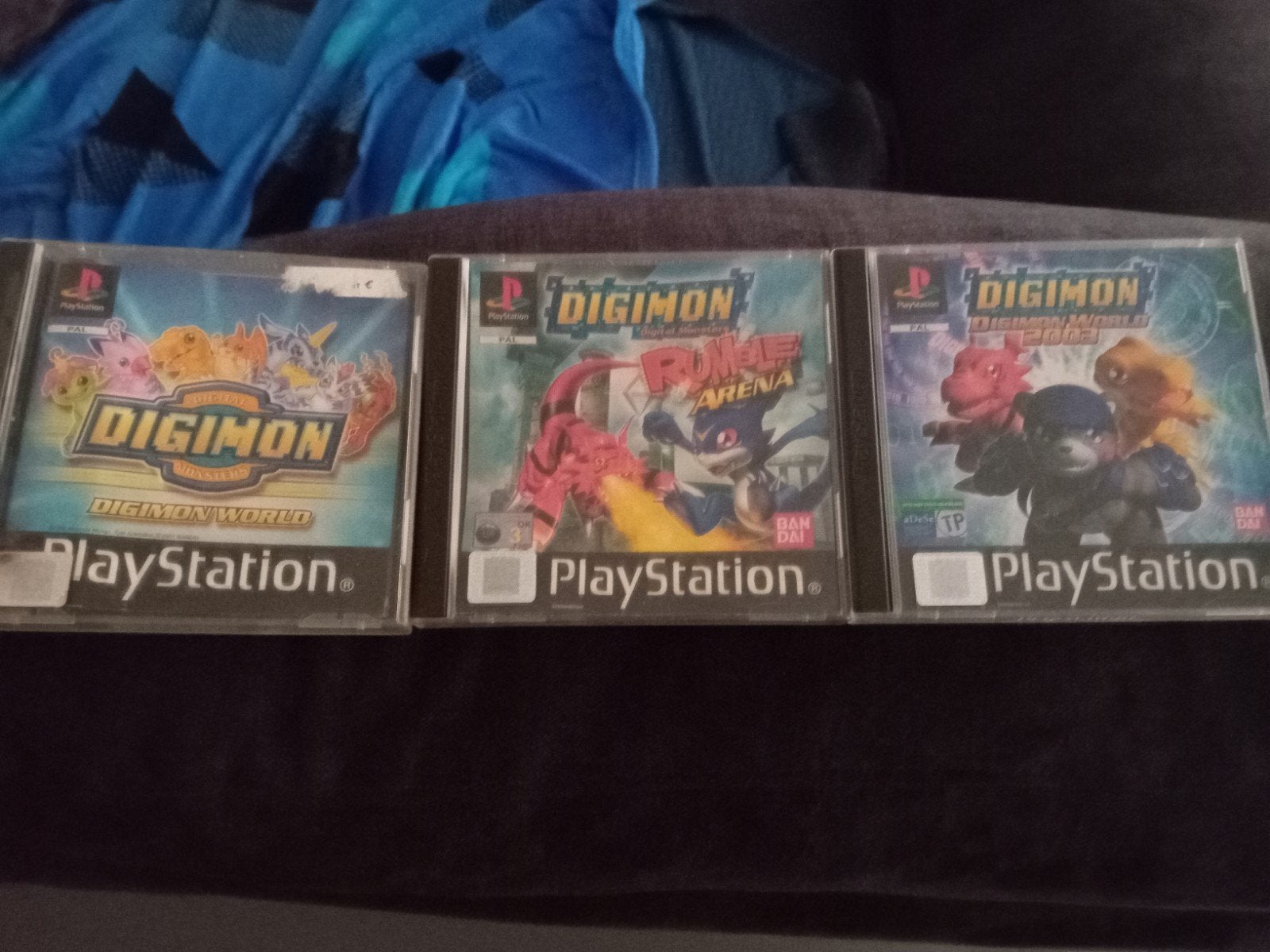 3 digimon games ps1., 1 speler, Ophalen of Verzenden, Gebruikt, Vanaf 3 jaar