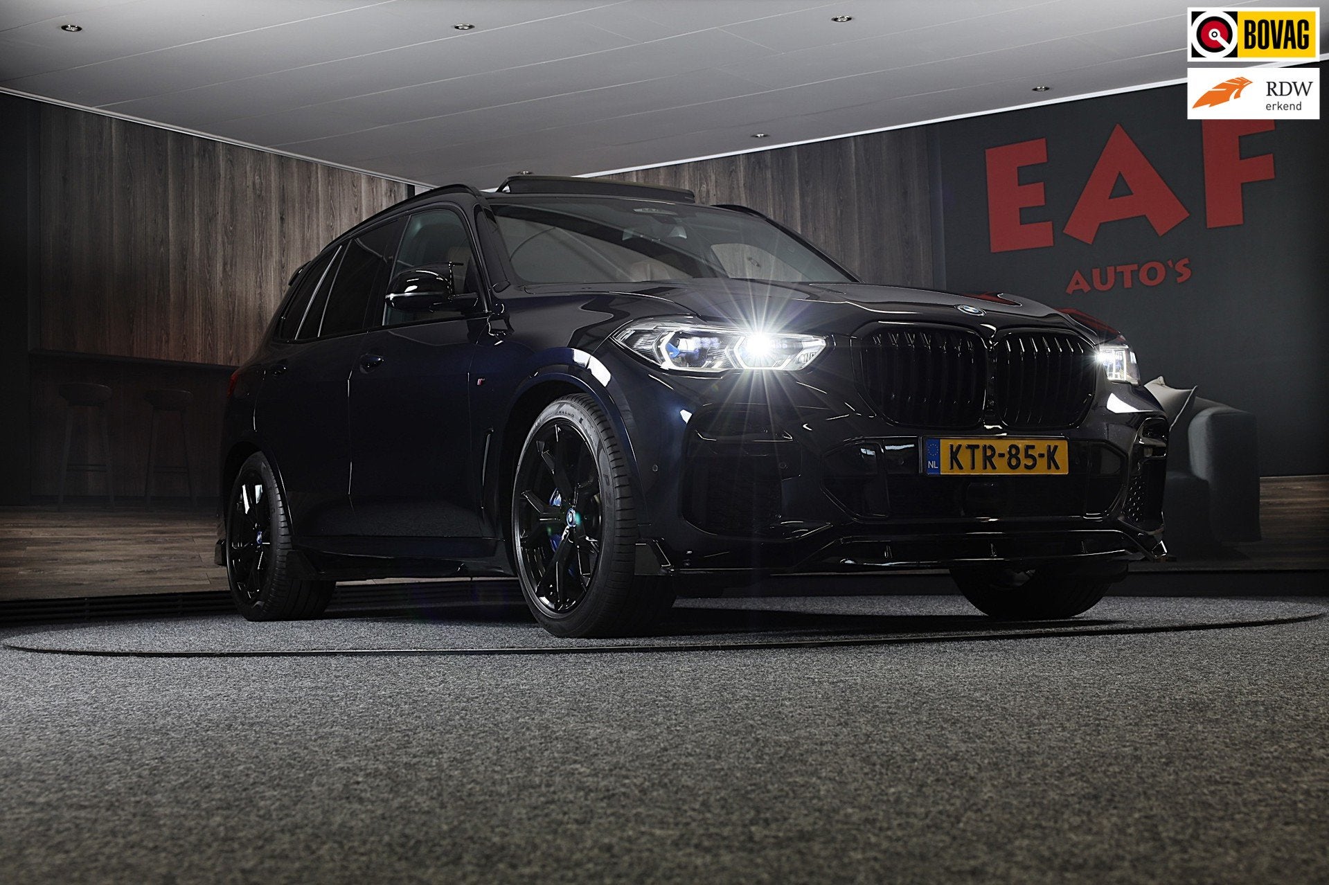 BMW X5 XDrive45e High Executive M Line / Luchtvering / 360 C, Dealer onderhouden, Gebruikt, Adaptive Cruise Control, Zwart