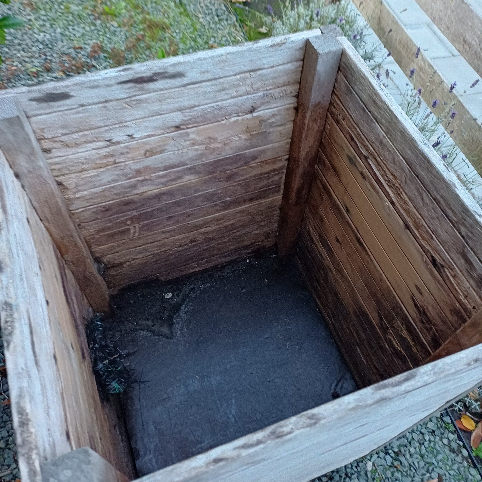 Bloembak voor buiten. 90 hoog, 60 breedte, 60 diepte, Tuin en Terras, Ophalen, Gebruikt, Vierkant, 60 tot 100 cm