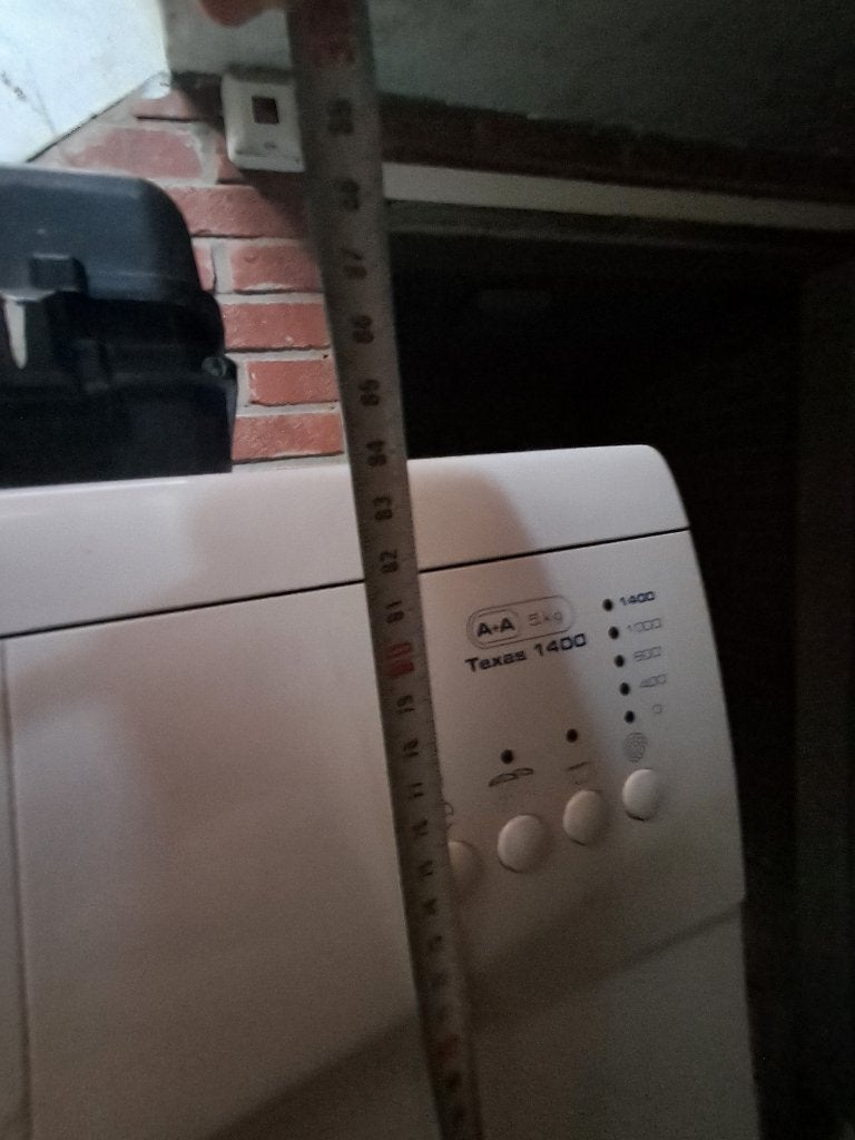 Whirlpool Texas 1400 wasmachine voorlader  CS27294, Ophalen, 1200 tot 1600 toeren, Gebruikt, 4 tot 6 kg