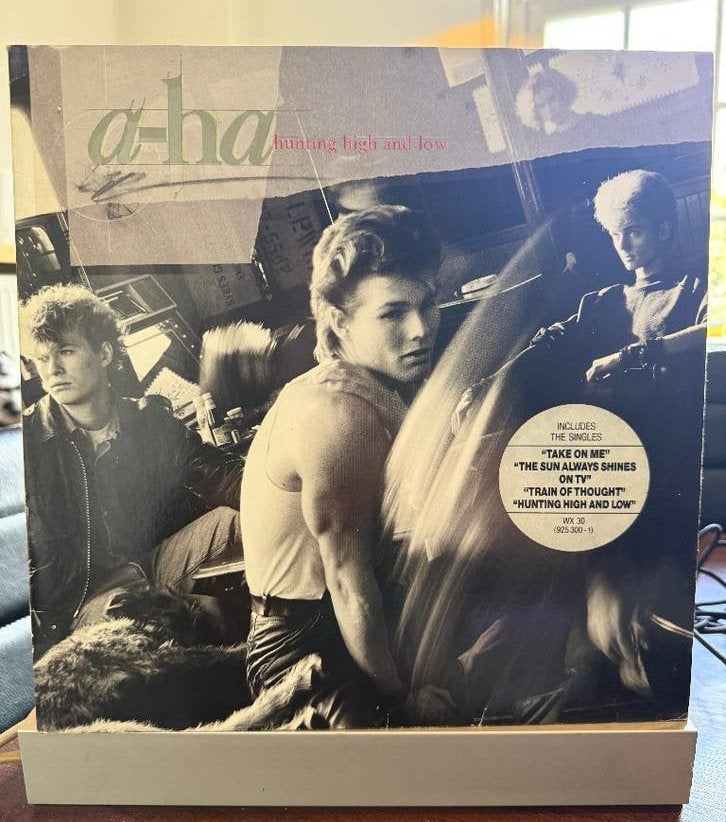 a-ha – Hunting High and Low (LP EU Persing 1985 ), LP, Gebruikt, Pop, Ophalen of Verzenden