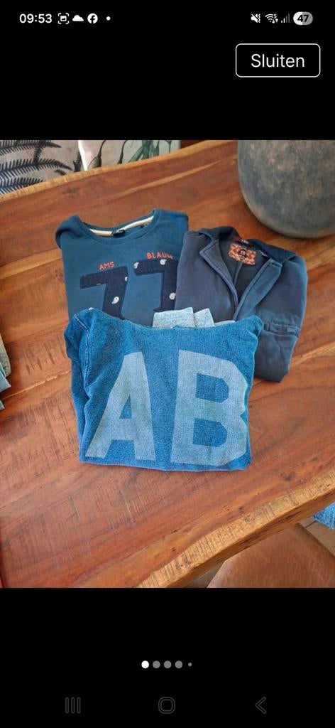 Scotch & Soda Kledingpakket Maat 10: Hoodie, Colbert, Trui, Ophalen of Verzenden, Scotch & Soda, Jongen, Setje