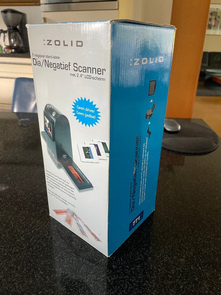 Dia/negatief scanner merk Zolid, Diascanner, Gebruikt, Ophalen of Verzenden, Zolid