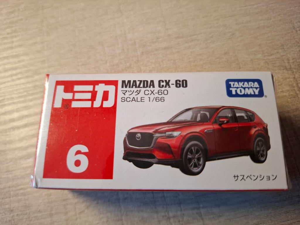 Tomica 6 - Mazda CX-60 [rood] 1/66 MIB, Hobby en Vrije tijd, Modelauto's | Overige schalen, Ophalen of Verzenden, Nieuw, Auto