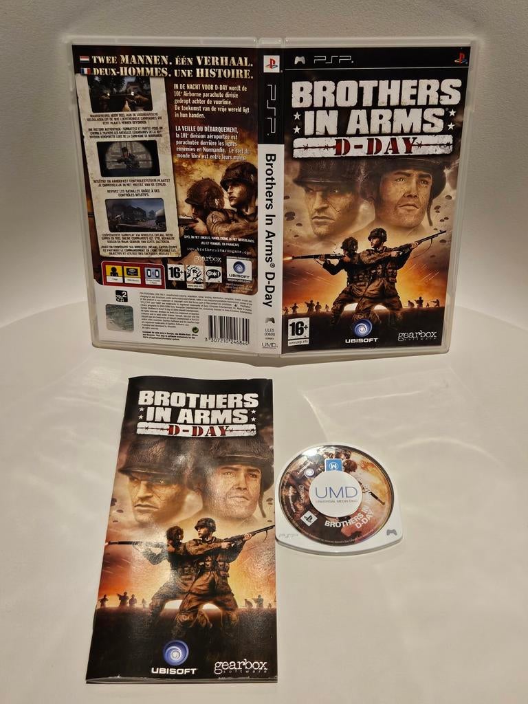 Brothers in Arms D-Day PSP, Shooter, 1 speler, Ophalen of Verzenden, Zo goed als nieuw
