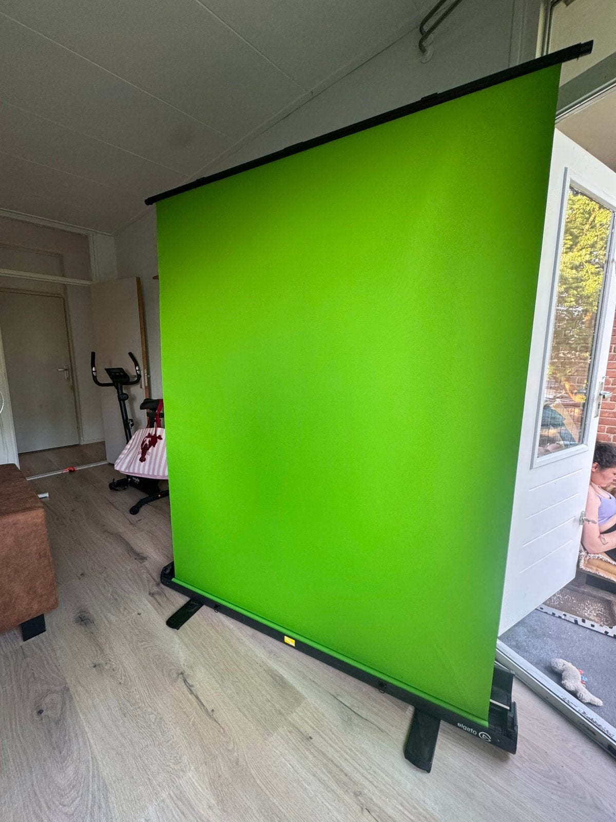 Elgato Green Screen – Pull-up / Inklapbaar Zo goed als nieuw, Ophalen