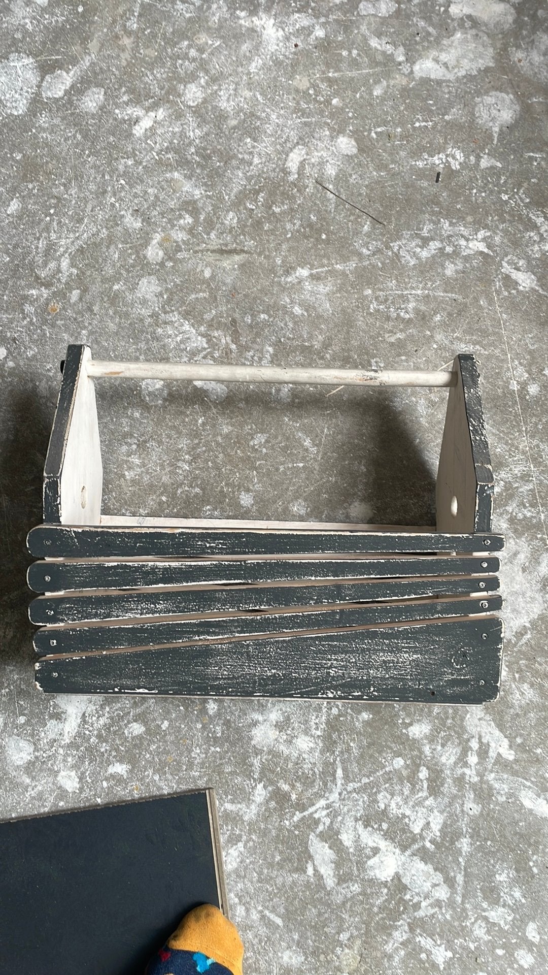 Vintage krantenbak, Antiek en Kunst, Ophalen of Verzenden